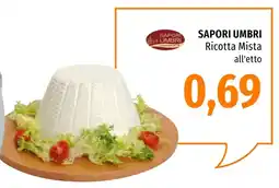 Emi Market Sapori Umbri Ricotta Mista offerta