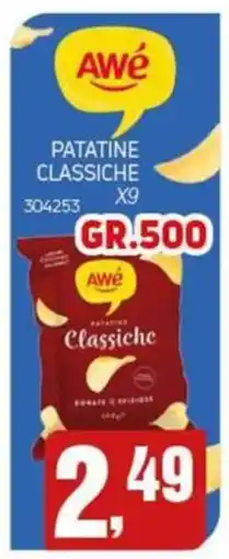 Migro Patatine classiche Awe offerta