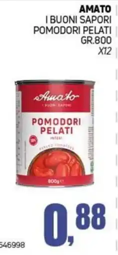 Migro Amato pomodori pelati offerta