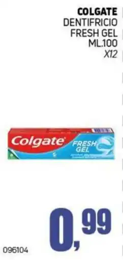 Migro Colgate dentifricio fresh gel offerta