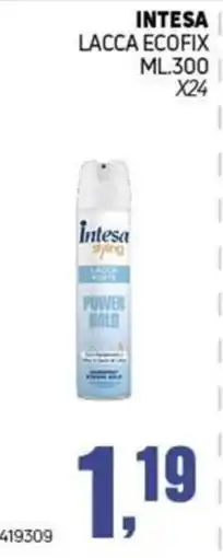 Migro Intesa styling lacca ecofix offerta
