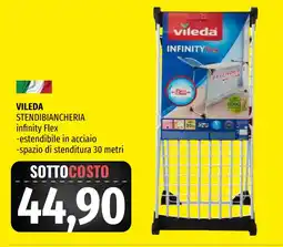 Emi Market Vileda stendibiancheria infinity Flex offerta