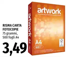 Emi Market Risma carta fotocopie artwork offerta