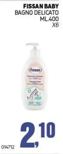 Migro Fissan Baby Bagno Delicato offerta