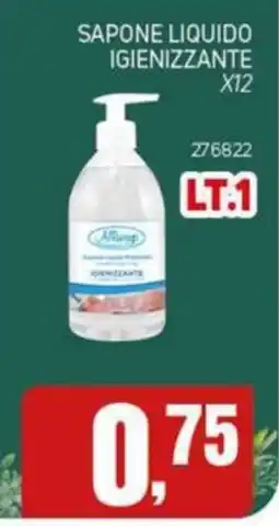 Migro Sapone liquido igienizzante All'amp offerta