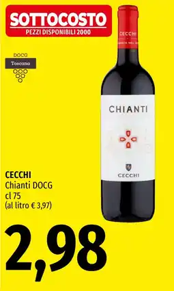 Emi Market Chianti DOCG Cecchi offerta