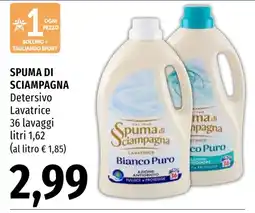 Emi Market Spuma di Sciampagna Detersivo Lavatrice offerta