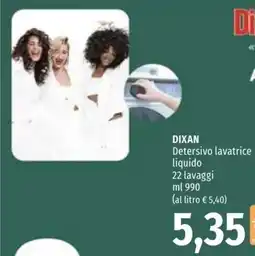Emi Market Dixan Detersivo lavatrice liquido offerta