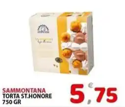Il Centro Superstore Sammontana torta st.honore offerta