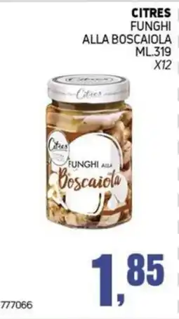 Migro Citres funghi alla boscaiola offerta