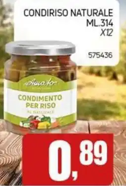 Migro Aqua Ho condimento per riso al naturale offerta