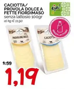 Hardis Caciotta/Provolone dolce senza lattosio offerta