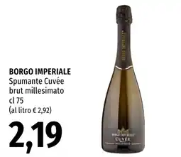 Emi Market Borgo Imperiale Spumante Cuvée offerta