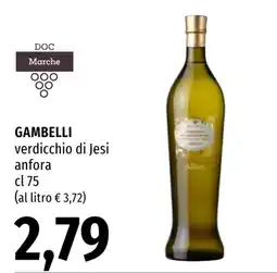 Emi Market Gambelli verdicchio di Jesi anfora offerta