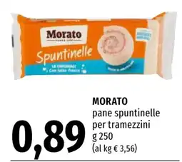 Emi Market Morato pane spuntinelle per tramezzini offerta