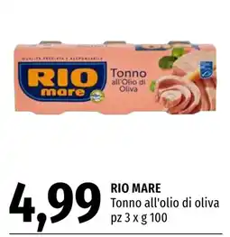 Emi Market RIO MARE Tonno all'olio di oliva offerta