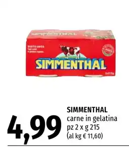 Emi Market Simmenthal carne in gelatina offerta