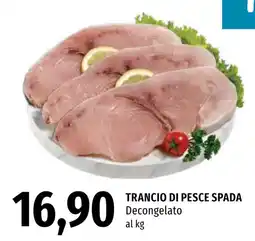 Emi Market Trancio di pesce spada offerta
