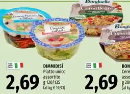 Emi Market Dimmidìsì Piatto unico offerta