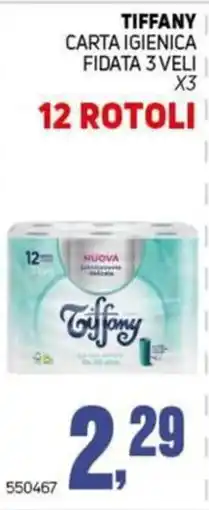 Migro Carta igienica Tiffany offerta
