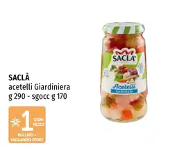 Emi Market Saclà acetelli Giardiniera offerta
