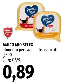 Emi Market Amico Mio Selex paté assortito offerta