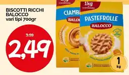Hardis Biscotti ricchi Balocco offerta