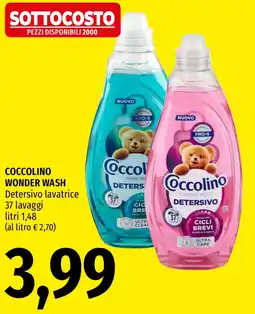 Emi Market Coccolino Wonder Wash Detersivo lavatrice offerta