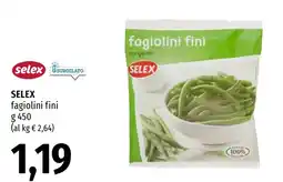 Emi Market Selex fagiolini fini offerta