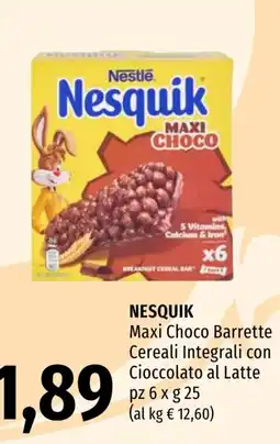 Emi Market Nesquik Maxi Choco Barrette offerta