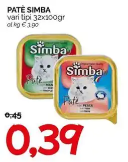 Hardis Patè Simba offerta