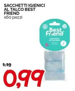 Hardis Sacchetti igienici al talco Best Friend offerta