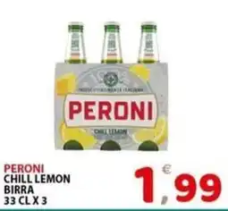 Il Centro Superstore Peroni chill lemon birra offerta