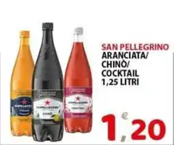 Il Centro Superstore San Pellegrino aranciata/chinò/cocktail offerta