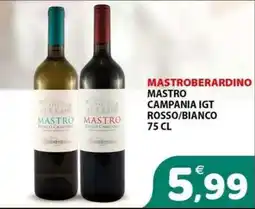 Il Centro Superstore Mastroberardino Mastro Campania IGT offerta