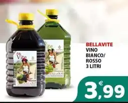 Il Centro Superstore Bellavite vino bianco/rosso offerta