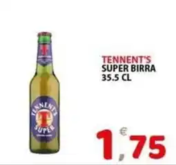 Il Centro Superstore Tennent's super birra offerta