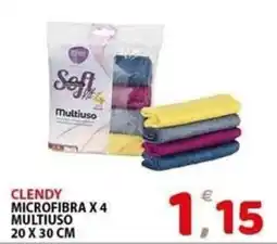 Il Centro Superstore Clendy microfibra multiuso offerta