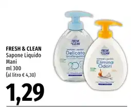 Emi Market Fresh & Clean Sapone Liquido Mani offerta