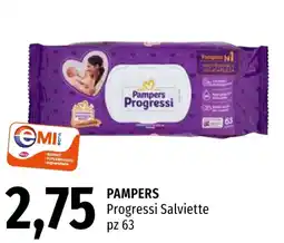 Emi Market Pampers Progressi Salviette offerta