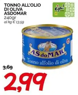 Hardis Tonno all'olio di oliva Asdomar offerta