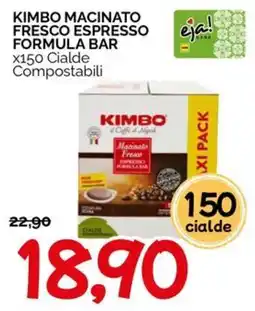 Hardis Kimbo macinato fresco espresso formula bar offerta