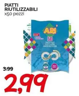 Hardis Piatti riutilizzabili Ari offerta