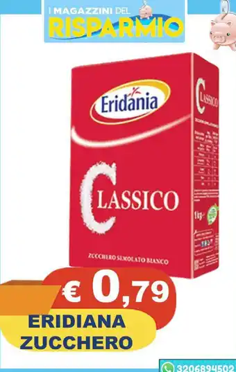 Eridiana zucchero classico