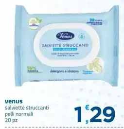 Bravo Casa venus salviette struccanti pelli normali offerta