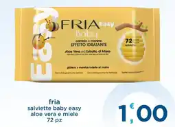 Bravo Casa fria salviette baby easy aloe vera e miele offerta