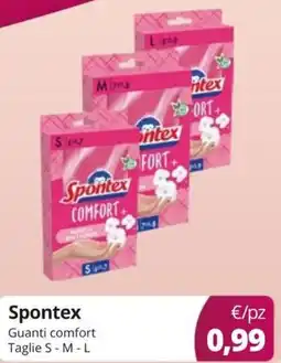 Acqua & Sapone Spontex Guanti comfort offerta