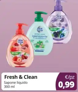 Acqua & Sapone Fresh & Clean Sapone liquido offerta