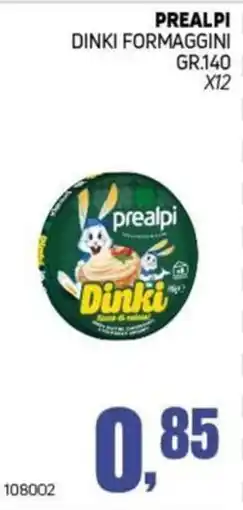 Migro Dinki Formaggini offerta