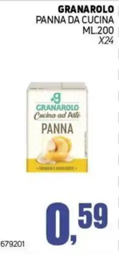 Migro Granarolo panna da cucina offerta